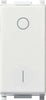 VIMAR-SERIE-PLANA-INTERRUTTORE-2P-16AX-ILLUMINABILE-TASTO-INTERCAMBIABILE-BIANCO