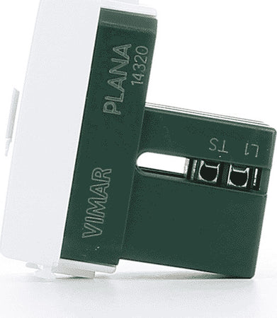 VIMAR-SERIE-PLANA-PRESA-RJ11-6/4-BIANCO