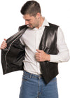 Vincent---Gilet-Uomo-Nero-in-vera-Pelle