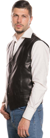 Vincent---Gilet-Uomo-Nero-in-vera-Pelle