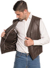 Vincent---Gilet-Uomo-Testa-di-Moro-in-vera-Pelle