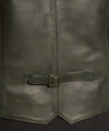 Vincent---Gilet-Uomo-Verde-in-vera-Pelle