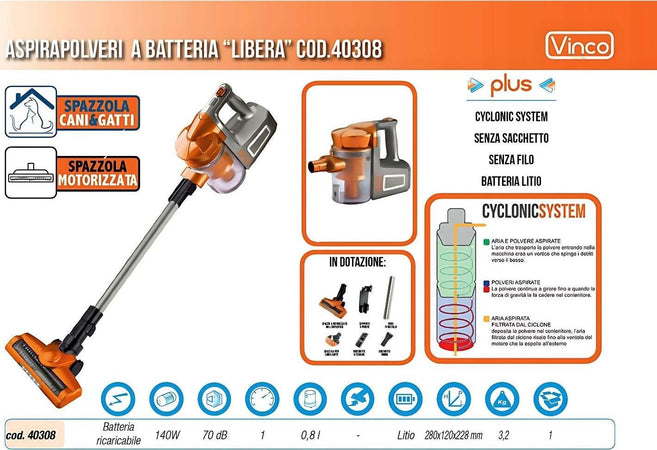 Vinco-Aspirapolvere-Cod.40308-Mod.ch628