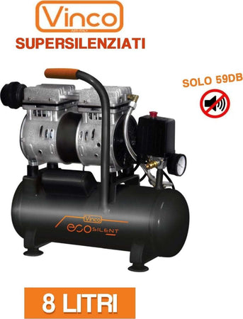 Vinco-Mini-Compressore-Kwu550-8l-0.75hp-0.55kw-Cod.60702