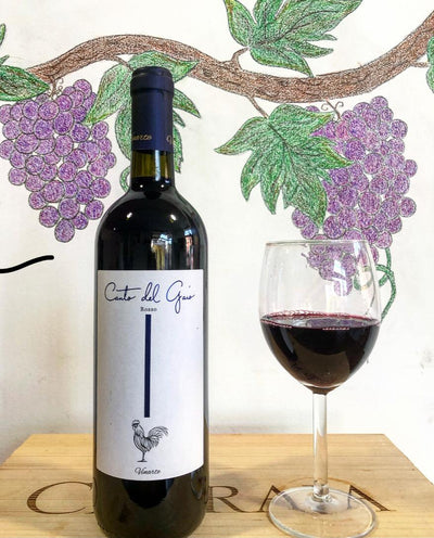 Vino Rosso Canto Del Gaio 6 Bottiglie 0.75Lt Vino Rosso Toscano 100% Made in Italy 50% Sangiovese 50% Montepulciano VINO Sapori della Garfagnana - Pieve Fosciana, Commerciovirtuoso.it