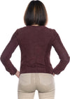 Viola---Giacca-Donna-Bordeaux-in-vera-pelle-Camoscio