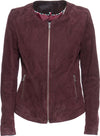 Viola---Giacca-Donna-Bordeaux-in-vera-pelle-Camoscio