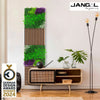 JANGAL Pannelli acustici Modulabili in FLORA sintetica ULTRAREALISTICA 52x52cm mod. VIOLET - Eternal Parquet