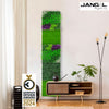 JANGAL Pannelli acustici Modulabili in FLORA sintetica ULTRAREALISTICA 52x52cm mod. VIOLET - Eternal Parquet