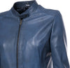 Violetta-Bis---Giacca-Donna-Blu-in-vera-pelle