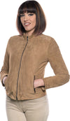 Violetta-Bis---Giacca-Donna-Cuoio-in-vera-pelle-Scamosciata