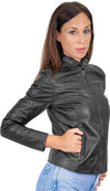 Violetta-Bis---Giacca-Donna-Nera-in-vera-pelle