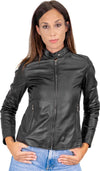 Violetta-Bis---Giacca-Donna-Nera-in-vera-pelle