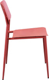 VIPER---sedia-in-metallo-da-giardino-Rosso-Corallo-Milani-Home