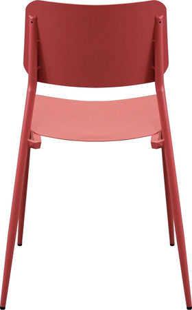VIPER---sedia-in-metallo-da-giardino-Rosso-Corallo-Milani-Home