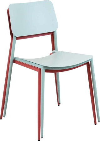 VIPER---sedia-in-metallo-da-giardino-Rosso-Corallo-Milani-Home