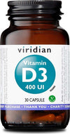 Viridian-Vitamina-D3-400-UI-30-capsule-Integratore-alimentare