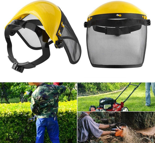 VISIERA CASCHETTO CASCO PROTETTIVA IN PLASTICA PER DECESPUGLIATORE TAGLIERBA  Trade Shop italia - Napoli, Commerciovirtuoso.it
