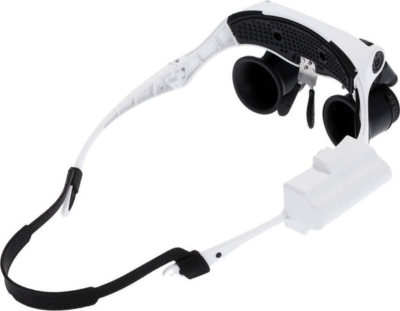 VISIERA OCCHIALI LENTE INGRANDIMENTO PRECISIONE CON 2 LED 4 LENTI LUCE 9892GJ-3A  Trade Shop italia - Napoli, Commerciovirtuoso.it
