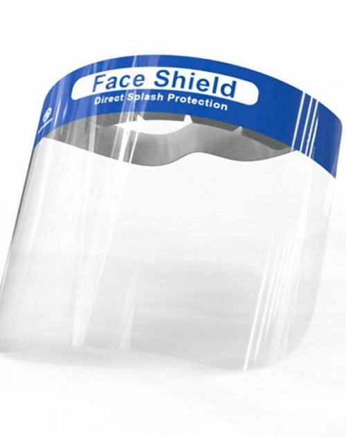 Visiera Protettiva Antispruzzo Antiappannamento Face Shield Direct Splash Protection Regolabile ad Alta Trasparenza Plastica PET, Protezione per Viso Dresswork