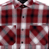 VISION-OF-SUPER-Camicia-Manica-Lunga-Uomo-Flames-Shirt-Grape-Wine-da-uomo