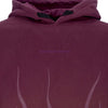VISION-OF-SUPER-Felpa-Cappuccio-Uomo-Corrosive-Flames-Hoodie-Grape-Wine-da-uomo