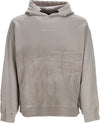 VISION-OF-SUPER-Felpa-Cappuccio-Uomo-Corrosive-Flames-Hoodie-London-Fog-da-uomo