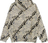 VISION-OF-SUPER-Felpa-Leggera-Cappuccio-Uomo-Allover-Leopard-Hoodie-Beige-da-uomo