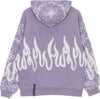 VISION-OF-SUPER-Felpa-Leggera-Cappuccio-Uomo-Bandana-Print-Hoodie-Lilac-da-uomo