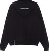 VISION-OF-SUPER-Felpa-Leggera-Cappuccio-Uomo-Green-Face-Hoodie-X-Nove25-Black/green-da-uomo