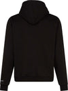 VISION-OF-SUPER-Felpa-Leggera-Cappuccio-Uomo-Skull-Print-Hoodie-Black/red-da-uomo