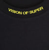 VISION-OF-SUPER-Felpa-Leggera-Girocollo-Uomo-Red-Shaded-Flames-Crewneck-Black/red-da-uomo