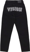 VISION-OF-SUPER-Jeans-Uomo-Logo-Jeans-Black-da-uomo