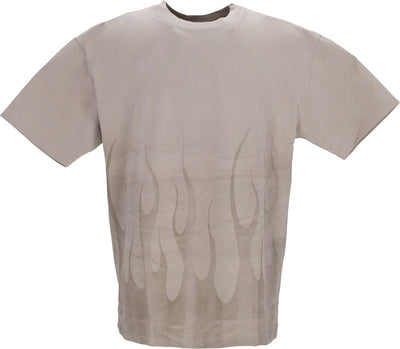 VISION-OF-SUPER-Maglietta-Uomo-Corrosive-Flames-Tee-London-Fog-da-uomo