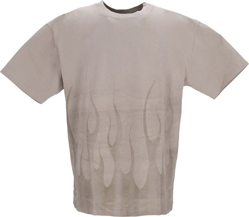 VISION-OF-SUPER-Maglietta-Uomo-Corrosive-Flames-Tee-London-Fog-da-uomo