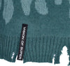 VISION-OF-SUPER-Maglione-Uomo-Double-Flames-L/s-Jumper-Balsam-Green-da-uomo
