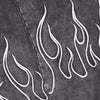 VISION-OF-SUPER-Pantalone-Tuta-Felpato-Uomo-Embroidered-Flames-Pants-Grey-da-uomo