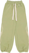 VISION-OF-SUPER-Pantalone-Tuta-Leggero-Donna-Flames-Pants-Green/off-White-da-donna