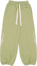 VISION-OF-SUPER-Pantalone-Tuta-Leggero-Donna-Flames-Pants-Green/off-White-da-donna