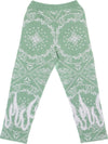 VISION-OF-SUPER-Pantalone-Tuta-Leggero-Uomo-Bandana-Print-Pants-Green-da-uomo