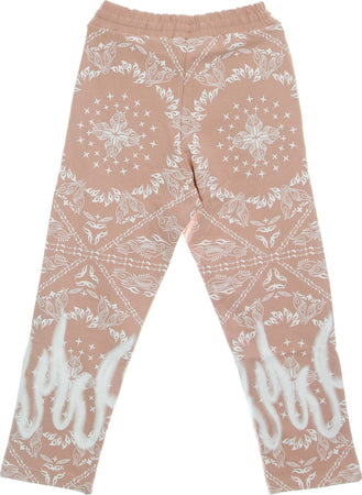 VISION-OF-SUPER-Pantalone-Tuta-Leggero-Uomo-Bandana-Print-Pants-Pink-da-uomo