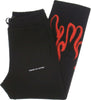 VISION-OF-SUPER-Pantalone-Tuta-Leggero-Uomo-Spray-Flames-Pants-Black/red-da-uomo