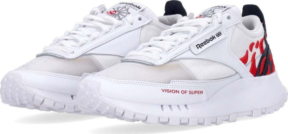 VISION-OF-SUPER-Scarpa-Bassa-Uomo-Reebok-X-Vision-Of-Super-White/red-da-uomo