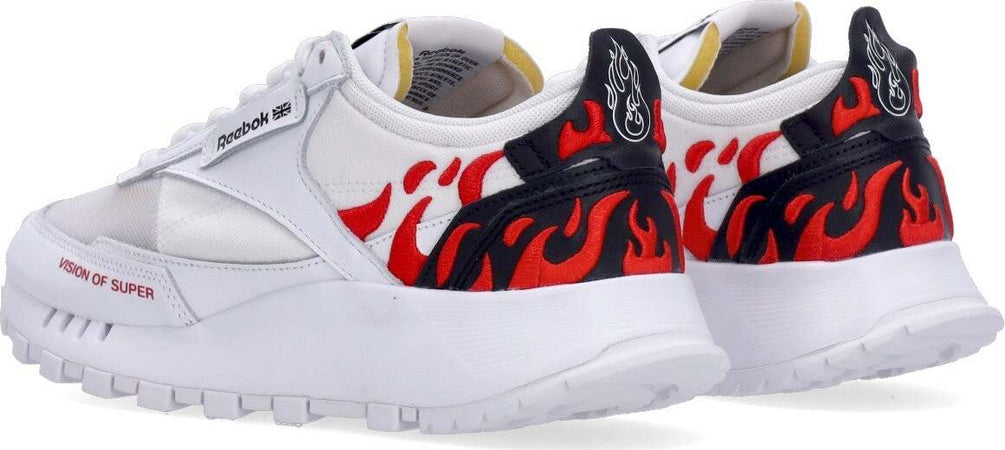 VISION-OF-SUPER-Scarpa-Bassa-Uomo-Reebok-X-Vision-Of-Super-White/red-da-uomo
