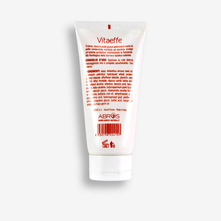 Vitaeffe Crema Idratante – Trattamento Topico per Ustioni, Cicatrici, Piaghe da Decubito e Pelle Secca 50 ml