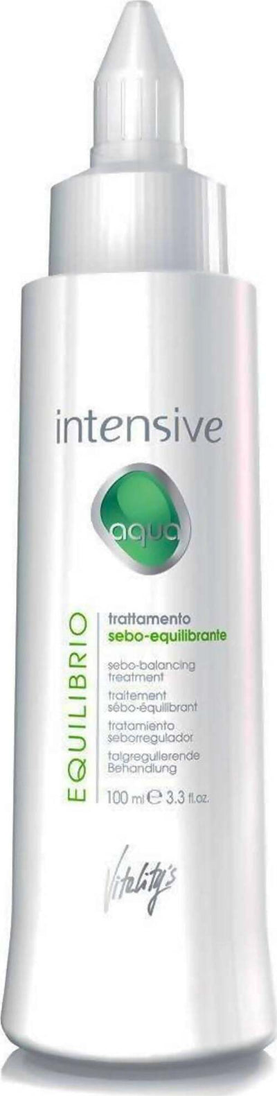 Vitality's Aqua Intensive Trattamento Seboequilibrante Azione Riequilibrante E Rinfrescante per La Cute Grassa Trattamento Capelli Grassi Lenitivo E Dermoprotettivo 100 Ml Bellezza/Cura dei capelli/Prodotti per la cura dei capelli/Trattamenti per capelli e cute MondoCapelli - Barcellona Pozzo di Gotto, Commerciovirtuoso.it