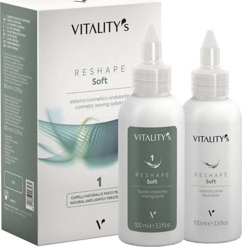 Vitality's Permanente Reshape Soft Permanente Ondulante Kit Completo Professionale 2 X 100 Ml Bellezza/Cura dei capelli/Prodotti per la cura dei capelli/Permanente e volume MondoCapelli - Barcellona Pozzo di Gotto, Commerciovirtuoso.it