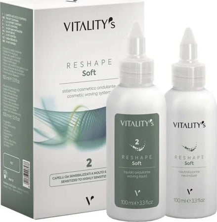 Vitality's Permanente Reshape Soft Permanente Ondulante Kit Completo Professionale 2 X 100 Ml Bellezza/Cura dei capelli/Prodotti per la cura dei capelli/Permanente e volume MondoCapelli - Barcellona Pozzo di Gotto, Commerciovirtuoso.it