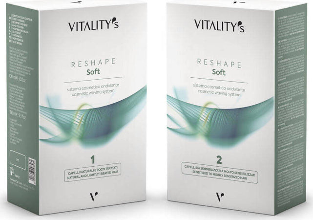 Vitality's Permanente Reshape Soft Permanente Ondulante Kit Completo Professionale 2 X 100 Ml Bellezza/Cura dei capelli/Prodotti per la cura dei capelli/Permanente e volume MondoCapelli - Barcellona Pozzo di Gotto, Commerciovirtuoso.it