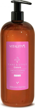 Shampoo Per Capelli Colorati Vitality's 1000 Ml Care & Style Colore Ph 4,5-5,5 Bellezza/Cura dei capelli/Prodotti per la cura dei capelli/Shampoo MondoCapelli - Barcellona Pozzo di Gotto, Commerciovirtuoso.it